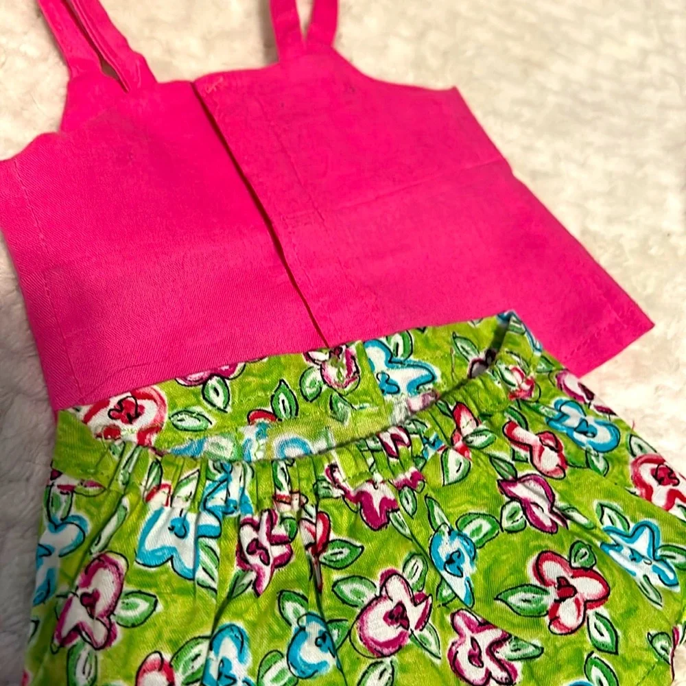 18” Doll Clothes Set-Handmade Tank & Skirt with added Pink Ballet Shoes